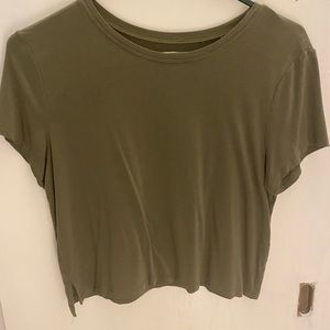 American Eagle cropped shirt